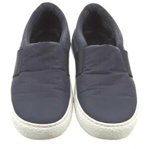 Chanel Blue slip ons